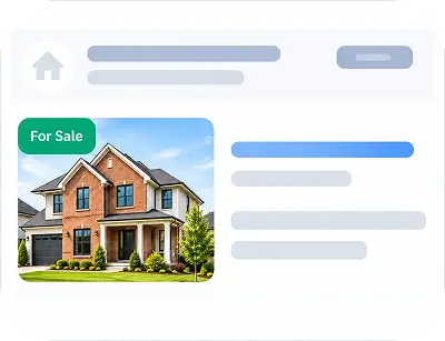 Google Ads campaign generating targeted real estate website traffic