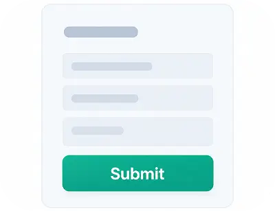 Real estate lead capture form for collecting prospect inquiries