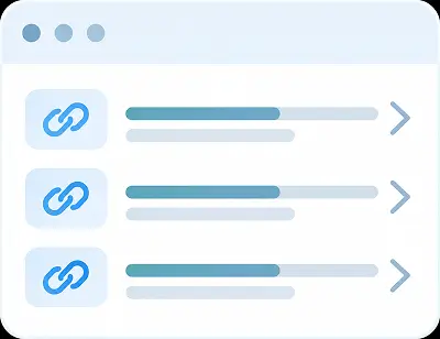 Internal linking strategy connecting relevant real estate website pages