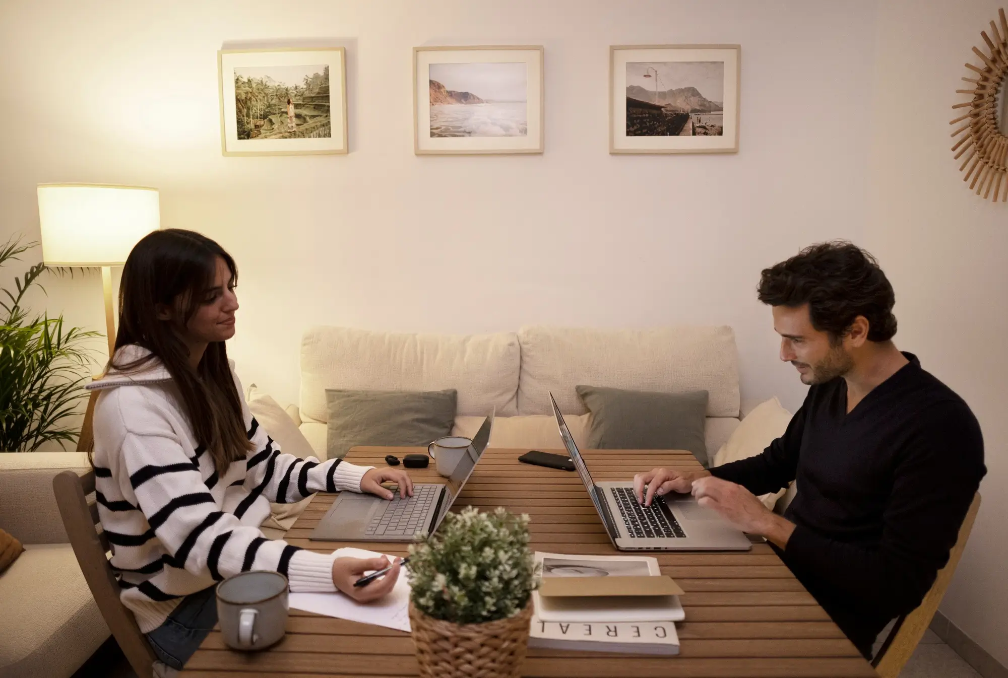 Marketing professional reviewing real estate website search performance